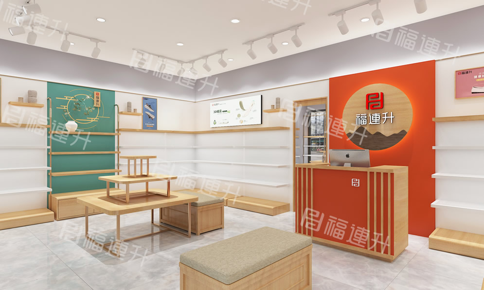 福連升休閑鞋專賣店效果圖4