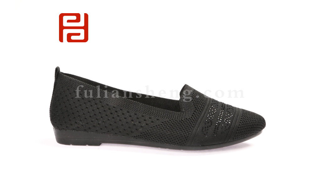 福連升春款女士輕便透氣淺口媽媽鞋休閑單鞋圖片