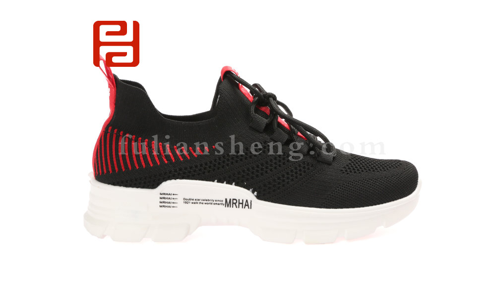 福連升休閑運動鞋女鞋舒適輕便時尚百搭20春款圖片