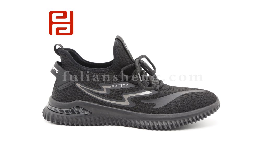 福連升2020冬季新款保暖飛織橡膠底時(shí)尚運(yùn)動(dòng)鞋圖片