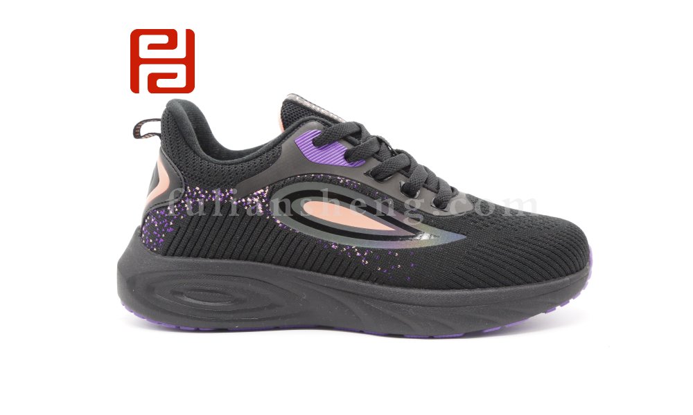 福連升2020冬季新款減震防水潮流百搭漫步星河休閑運動女鞋圖片