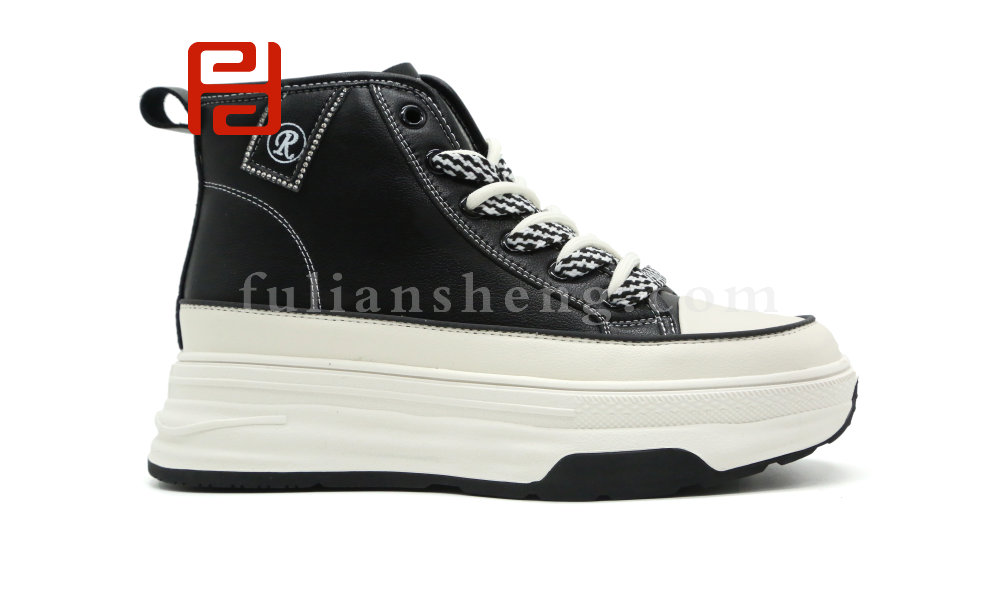 福連升冬季增高厚底松糕休閑女鞋老北京布鞋