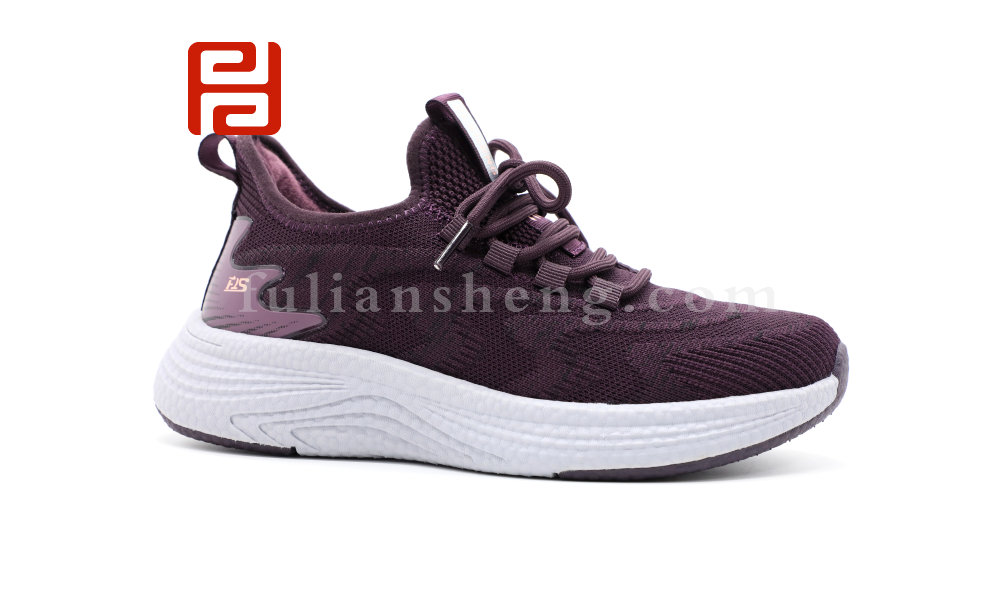 福連升冬季新款運動生活女鞋休閑運動漫步鞋