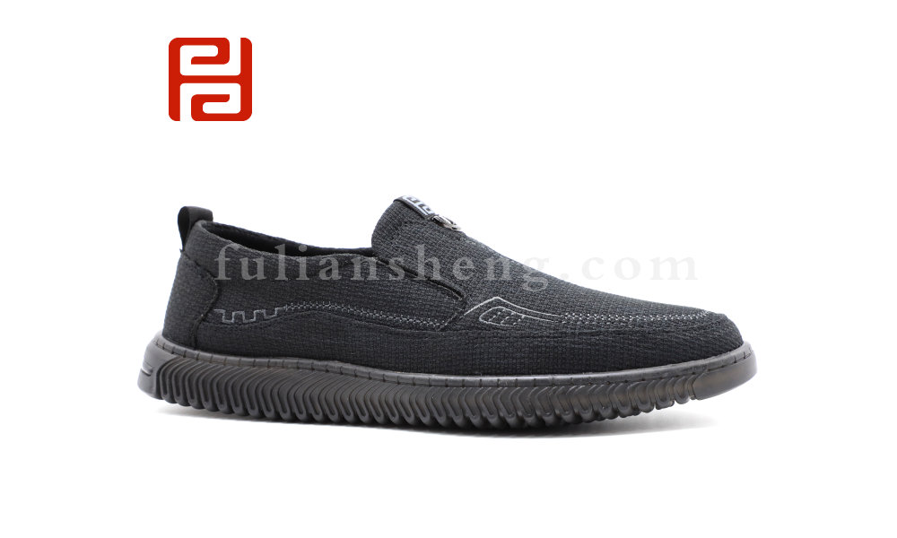 福連升冬季新款休閑生活男鞋舒適休閑手縫鞋