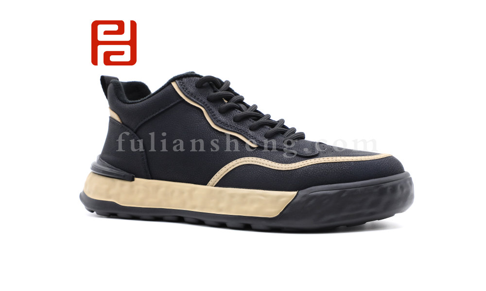 福連升冬季新款休閑生活男鞋時尚休閑鞋