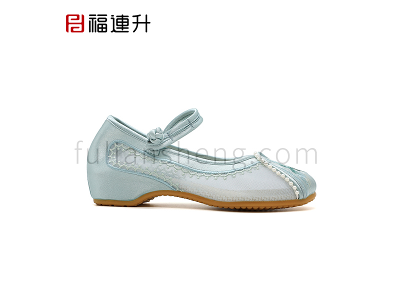 福連升夏季新款漢唐風(fēng)韻休閑女鞋