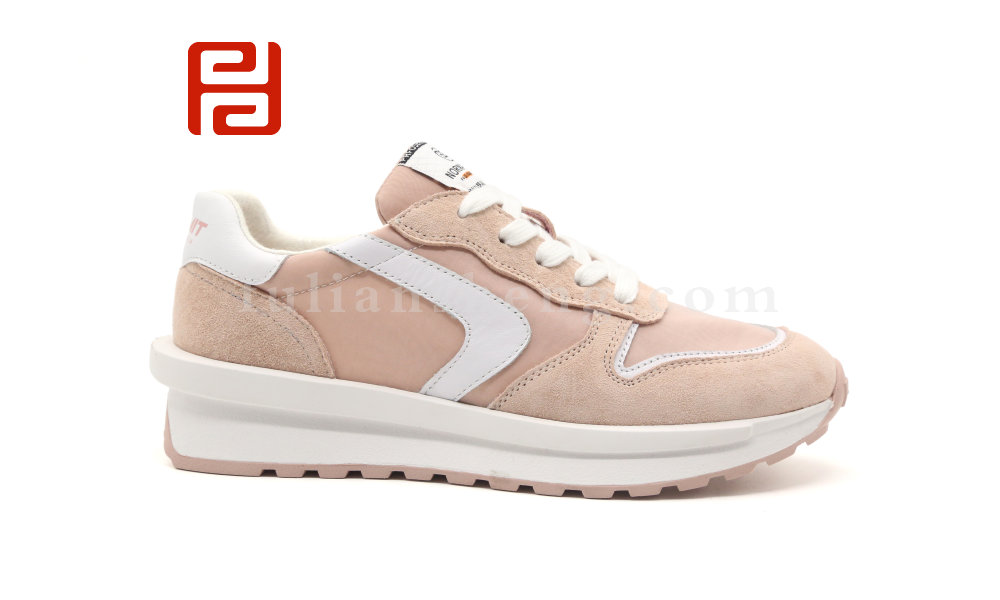 福連升時(shí)尚運(yùn)動(dòng)女鞋阿甘鞋春季軟底牛皮舒適女鞋圖片