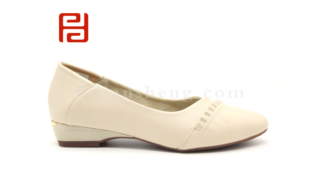 福連升休閑女鞋低跟淺口單鞋媽媽舒適百搭棉麻內(nèi)里圖片