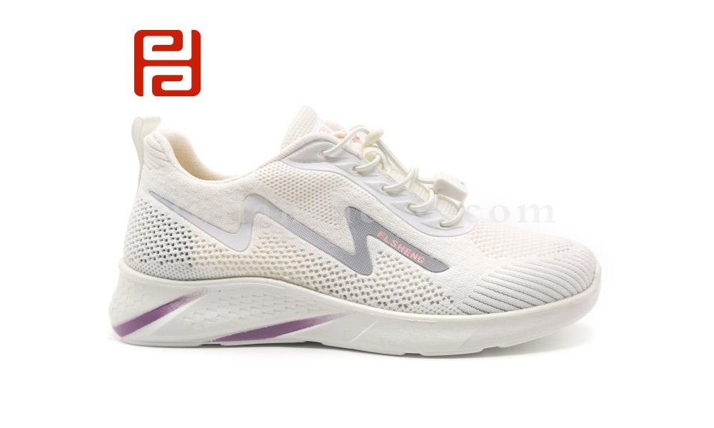 福連升夏季女式網(wǎng)孔透氣休閑運動鞋飛織漫步軟底跑步鞋圖片