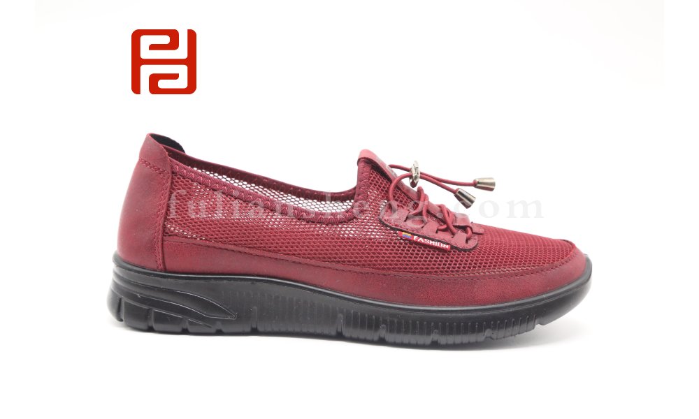 福連升夏季媽媽鞋女鞋舒適休閑養生鞋透氣網布軟底鞋子圖片