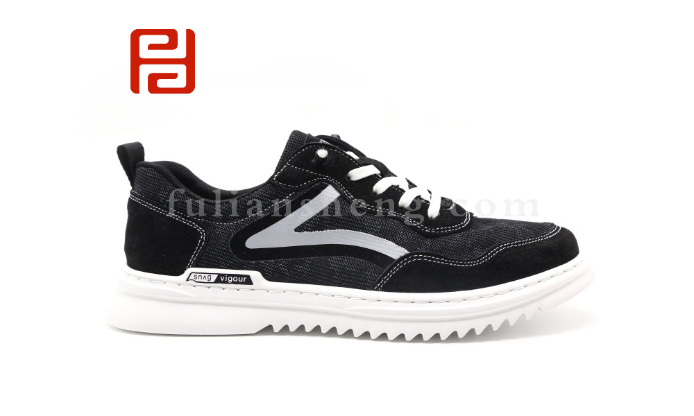 福連升休閑鞋男鞋夏季透氣網面時尚拼色板鞋老爹鞋圖片