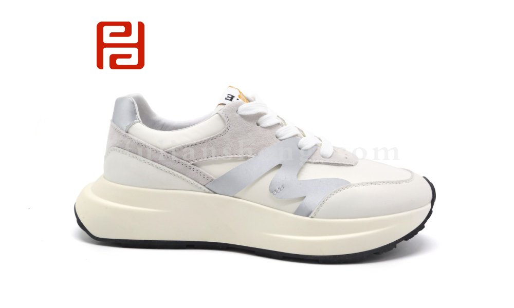 福連升休閑鞋秋季時(shí)尚運(yùn)動(dòng)阿甘鞋拼色復(fù)古女鞋
