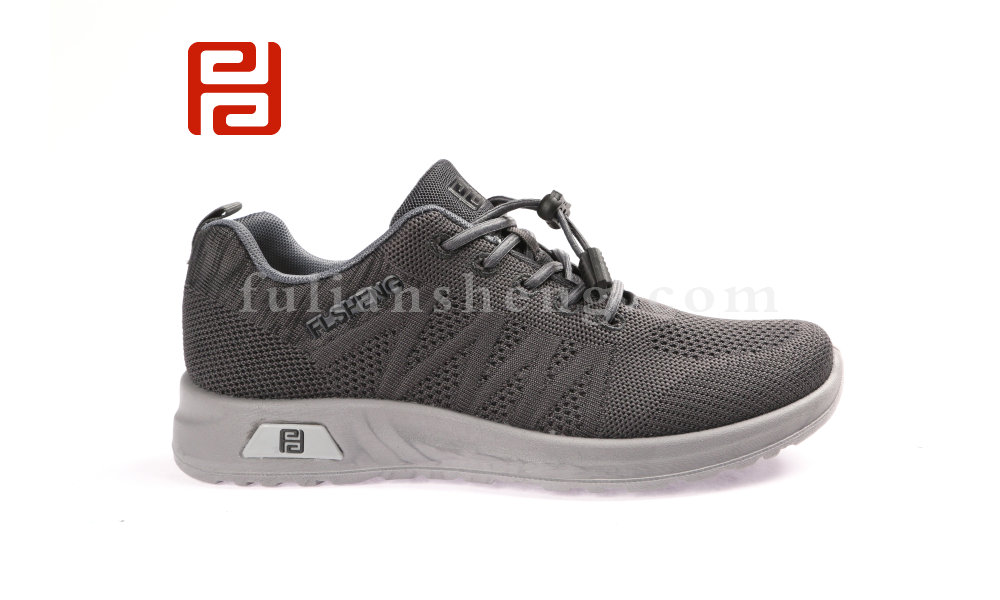 福連升春款中年男士飛織透氣運動男士健步鞋(圖2)