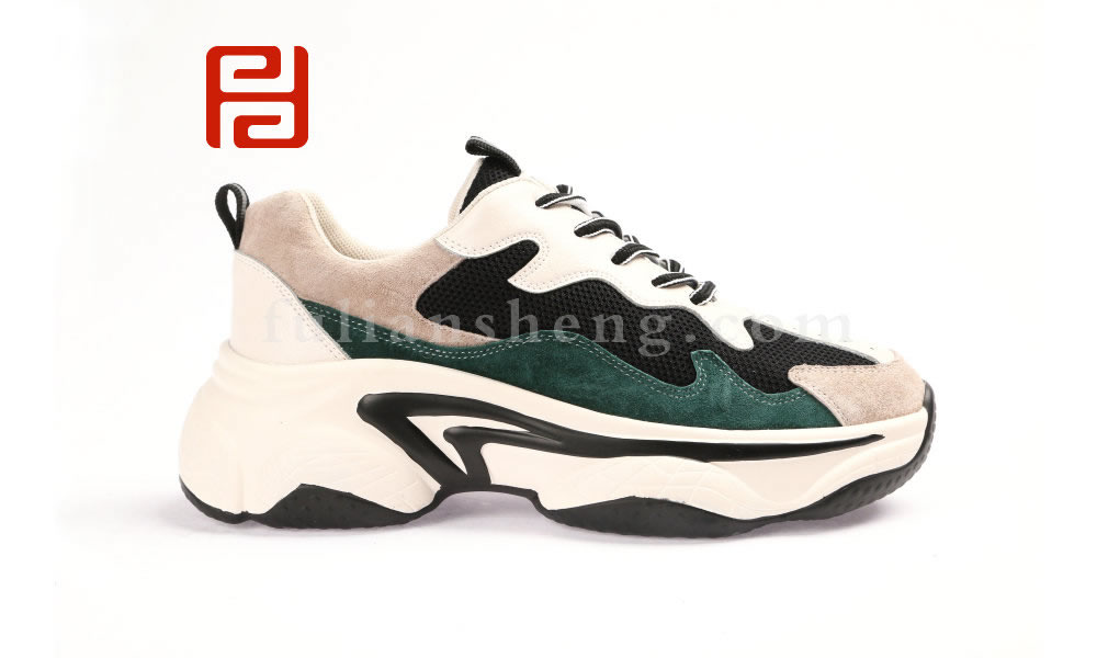 福連升2020春運動休閑厚底老爹鞋老北京布鞋女單鞋(圖4)