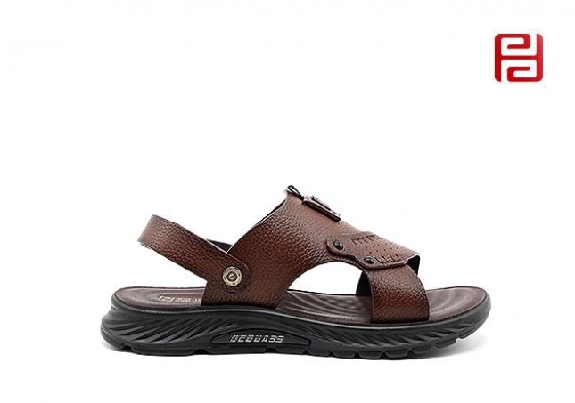 福連升夏季涼鞋手工縫線(xiàn)男士拖鞋涼拖鞋子