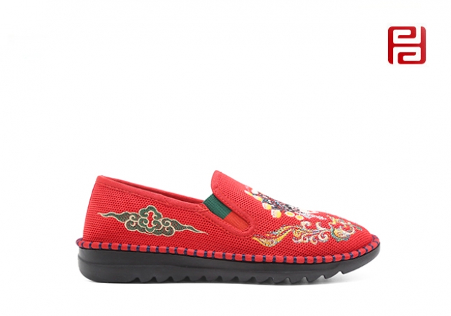 福連升老北京布鞋國粹時尚潮鞋復古千層底女鞋