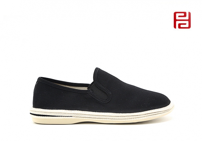 福連升老北京布鞋傳統沖服呢聚氨酯軟底舒適男鞋單鞋棉麻內里