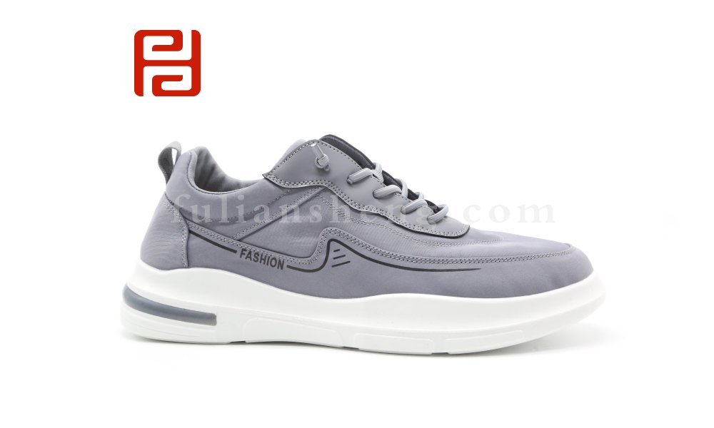 福連升休閑板鞋輕便透氣男鞋雨傘布春季新款單鞋